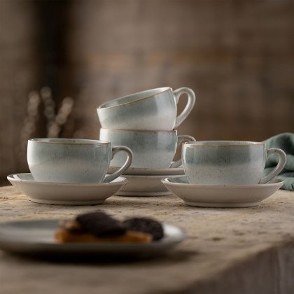 Tivoli Cup & Saucer (Set of 4)