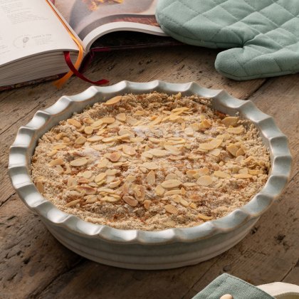 Tivoli Pie Dish with Crimped Edges