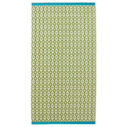 Daisy Towels Green (Multiple Sizes)