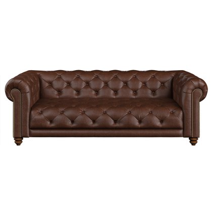 Stax 3.5 Seater Shallow Sofa Leather Category B Kodak