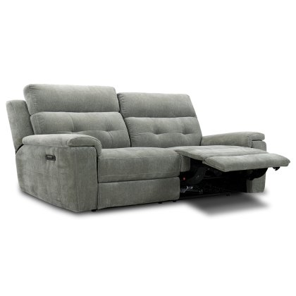 Schofield Electric Reclining 3 Seater Sofa Fabric Cat 20