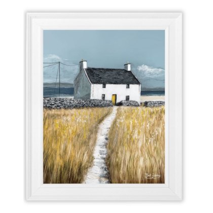 Coastal Retreat 49cm x 59cm Picture By Jack Barclay White Frame Coastal Retreat 49cm x 59cm Picture By Jack Barclay White Frame