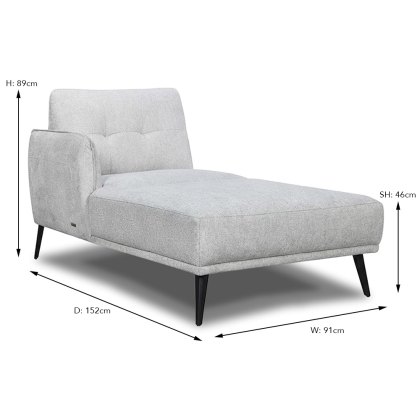 Lovell Modular 1.5 Seater Chaise Arm LHF Fabric Cat 20 Lovell Modular 1.5 Seater Chaise Arm LHF Fabric Cat 20
