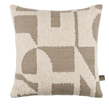 Lila Cushion 58cm x 58cm Cream