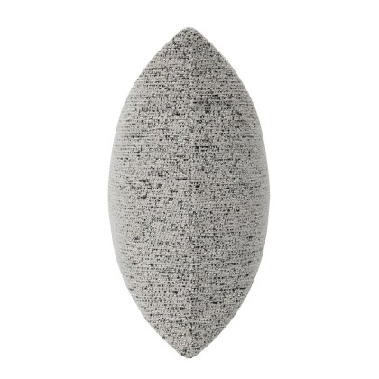 Yara Cushion 45cm x 45cm Natural/Black