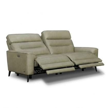 Port Douglas Electric Reclining 2.5 Seater Sofa with Adjustable Headrests Leather Category 15 (S)