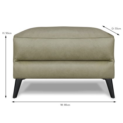 Port Douglas Footstool Leather Category 15 (S)