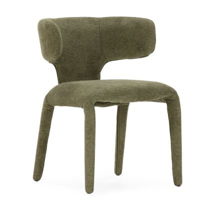 Blair Dining Chair Fabric Green