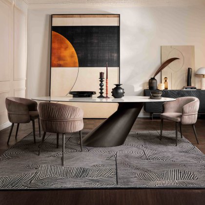 Christopher Dining Chair Fabric Taupe