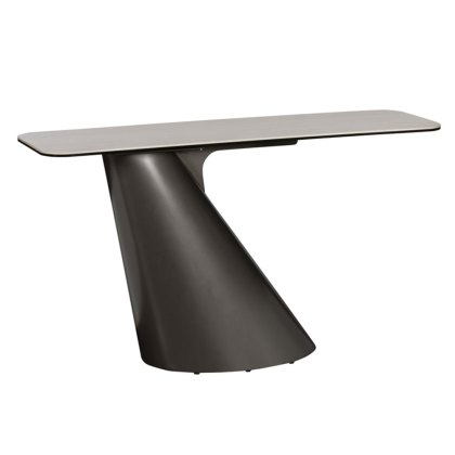 Granada Console Table White Ceramic Top