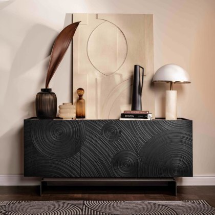 Granada 3 Door Sideboard White Ceramic Top