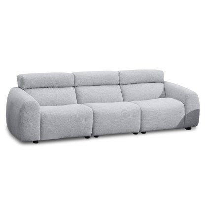 Santorini 5 Seater Sofa Fabric Costa Silk