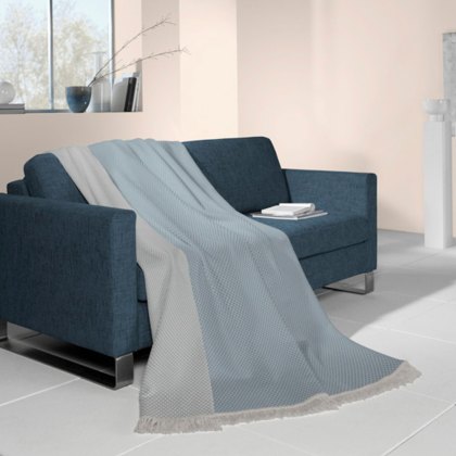 Texture Semi Plain Throw 140cm x 180cm (Multiple Colours)