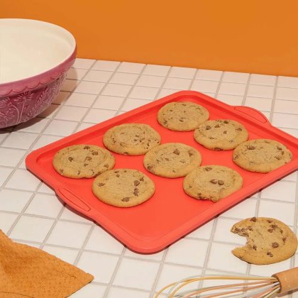 Silicone Baking Tray 34cm x 28cm (Multiple Colours)