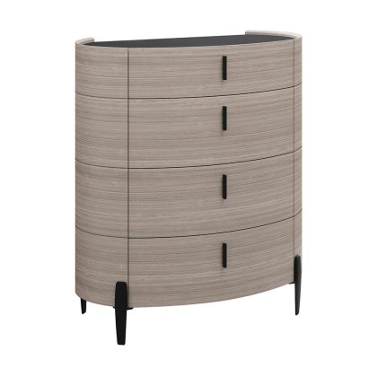 Saoirse 4 Drawer Chest of Drawers Wood Effect