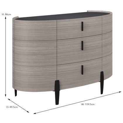Saoirse Chest of Drawers Wood Effect (Multiple Sizes)