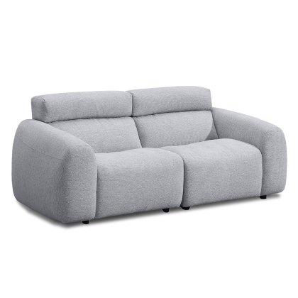 Santorini 3 Seater Sofa Fabric Costa Silk