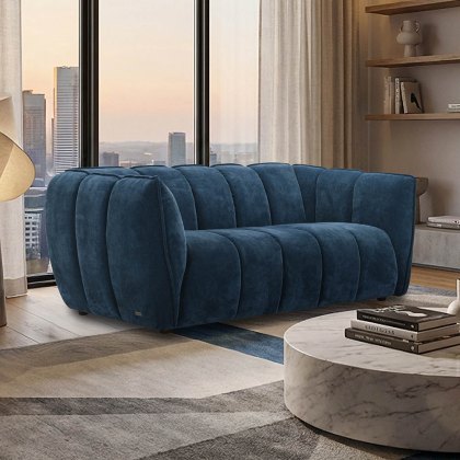 Zuzanna 2.5 Seater Sofa Fabric Cat 20 Indian Teal Zuzanna 2.5 Seater Sofa Fabric Cat 20 Indian Teal