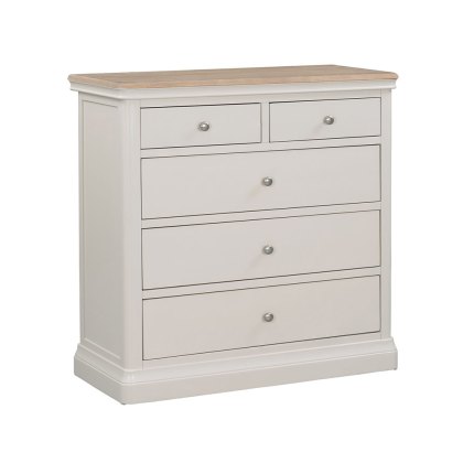 Harry 3 +3 Drawer Dressing Table Cashmere & Oak Harry 3 +3 Drawer Dressing Table Cashmere & Oak