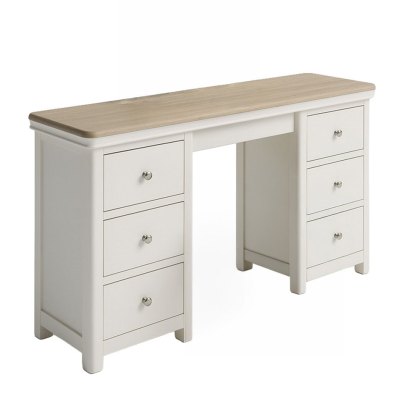 Harry 3 +3 Drawer Dressing Table Cashmere & Oak