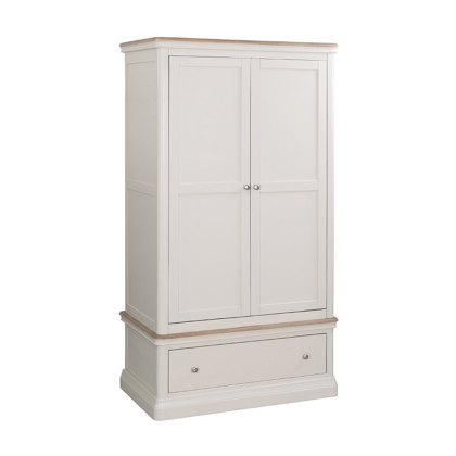 Harry 2 Door + 1 Drawer Wardrobe Cashmere & Oak Harry 2 Door + 1 Drawer Wardrobe Cashmere & Oak