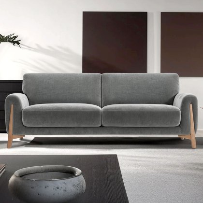 Kristina 3 Seater Sofa With 2 Seat Cushions Fabric Category 30