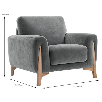 Kristina Armchair Fabric Category 30