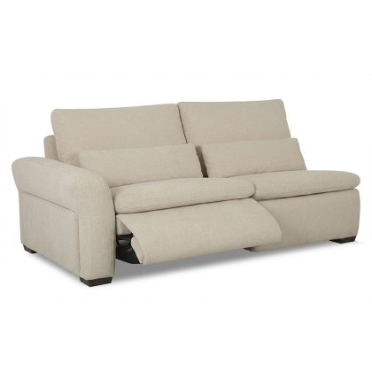 Valais Modular Electric Reclining 2.5 Seater With 1 Recliner Arm LHF Fabric