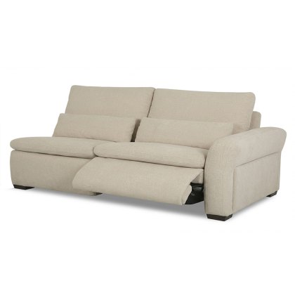 Valais Modular Electric Reclining 3 Seater With 1 Recliner Arm RHF Fabric