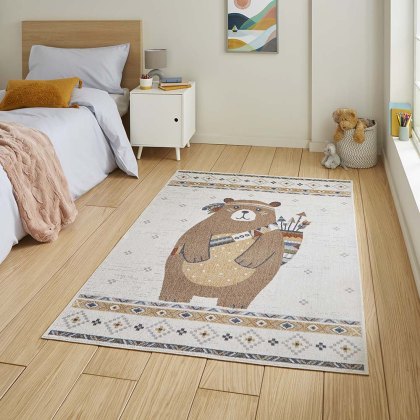 Vida Kids Rug Bear (Multiple Sizes)