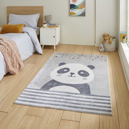 Vida Kids Rug Panda (Multiple Sizes)