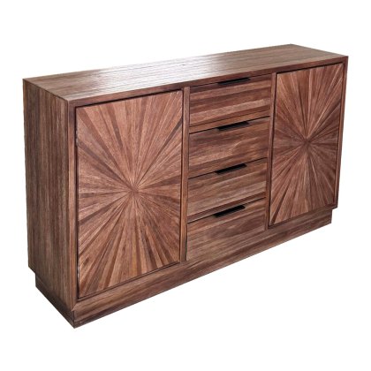 Rachel 2 Door + 4 Drawer Sideboard (Multiple Colours)