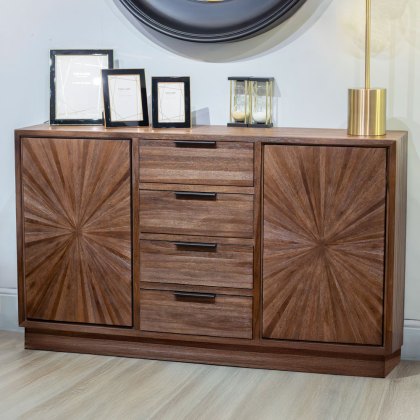 Rachel 2 Door + 4 Drawer Sideboard (Multiple Colours)