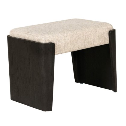 Rio Bedroom Stool Ebony