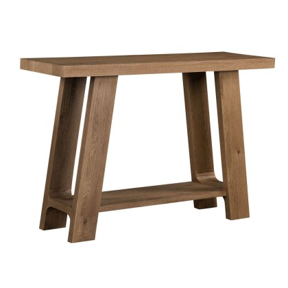 Manly Console Table Cashew