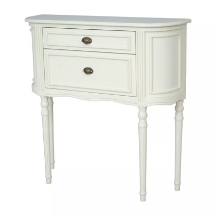 Lyon 2 Drawer Chest Lime White