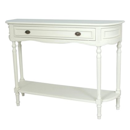 Lyon 1 Drawer Console Table with Shelf