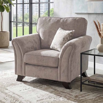 Sanchez Armchair Fabric B Stone