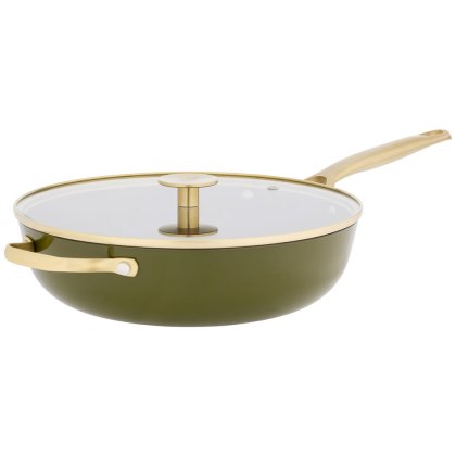 Cast Light 28cm Saute Pan Olive Cast Light 28cm Saute Pan Olive