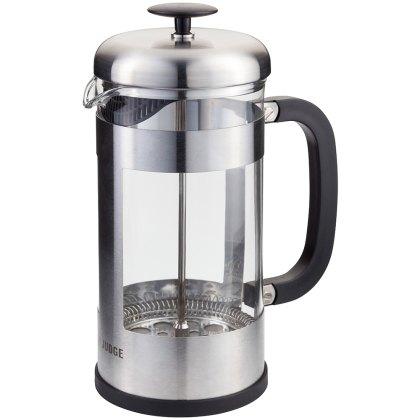 8 Cup Glass Cafetiere Stainless Steel 8 Cup Glass Cafetiere Stainless Steel