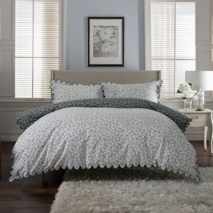 Ashling Reversible Duvet Cover Set (Multiple Sizes & Colours)