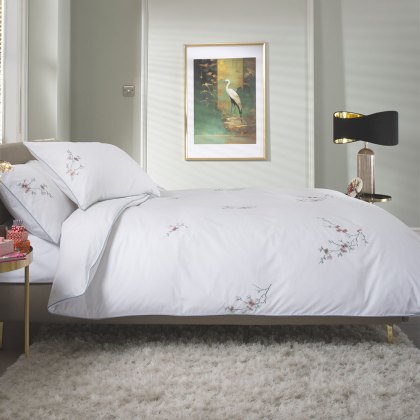 Cherry Blossom Duvet Cover Set Teal (Multiple Sizes) Cherry Blossom Duvet Cover Set Teal (Multiple Sizes)