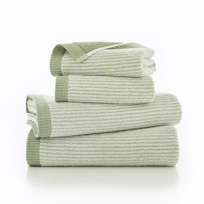 Willow Weave Stripe Towel (Multiple Sizes & Colours)