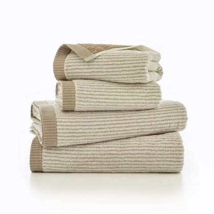 Willow Weave Stripe Towel (Multiple Sizes & Colours) Willow Weave Stripe Towel (Multiple Sizes & Colours)