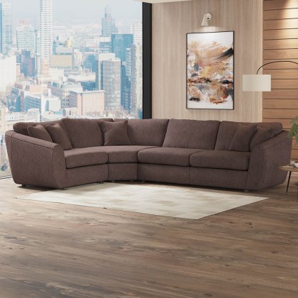 Bossano Modular 1.5 Seater Arm LHF Fabric A