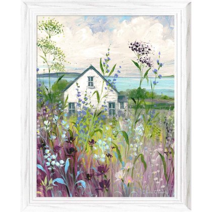 Happy Daze A 40cm x 80cm Picture By Diane Demirci White Frame Happy Daze A 40cm x 80cm Picture By Diane Demirci White Frame