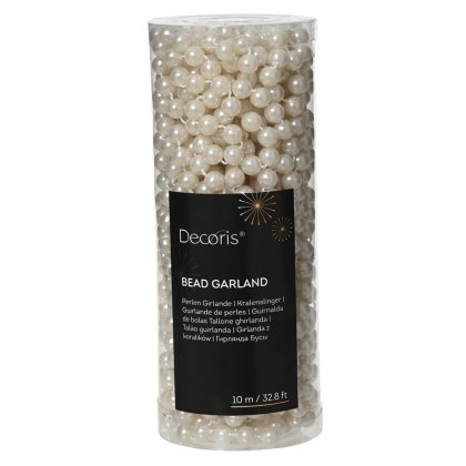 Pearl Bead Garland 33ft/1000cm Pearl Bead Garland 33ft/1000cm