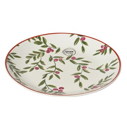 Holly Printed Breakfeast/Side Plate Holly Printed Breakfeast/Side Plate