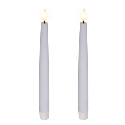 LED Realistic Candle White (Set Of 2) LED Realistic Candle White (Set Of 2)