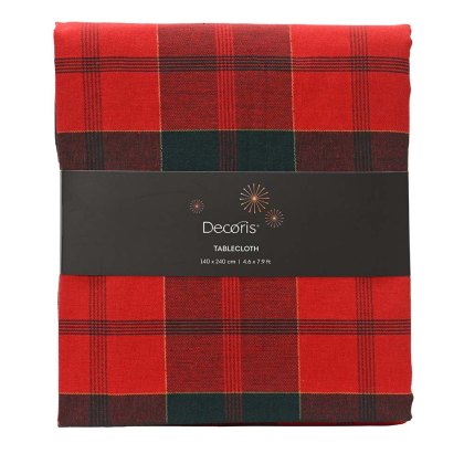 Table Cloth Cotton Check 240cm Table Cloth Cotton Check 240cm